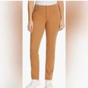 NEW Bandolino Women's Amy Modern Straight Leg Jeans tobacco brown 6